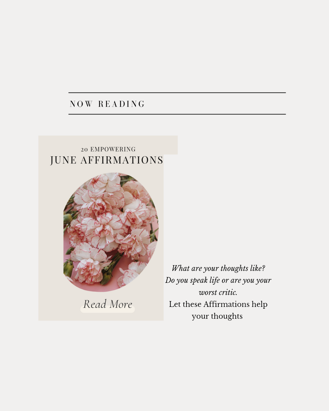 June Affirmations