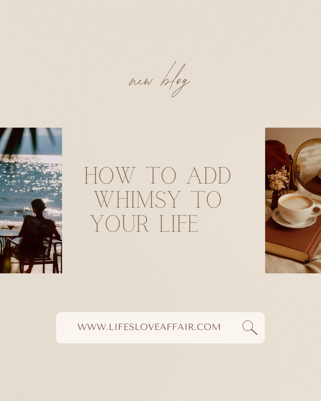 How to Add whimsy to your life
